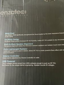 Enzatec USB 2.0 Desktop Speaker