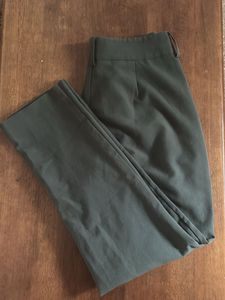 Olive Green Cover Story High Waisted Trouser