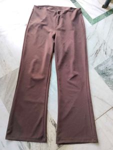 Brown Wide Leg Pants