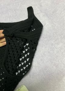 Chic Crochet Halter Top32-34 set