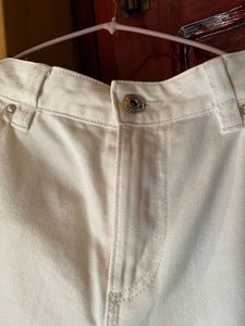 Bershka Baggy Jeans with Eyelet Detail