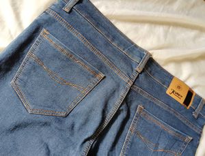 Dark Blue Denim Jeans