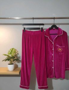 Cozy Velvet Pajama Set