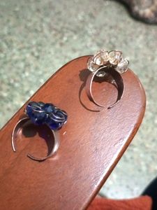 Crystal Finger Rings