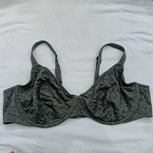 Stylish❤️ Gray Jacquard Bra