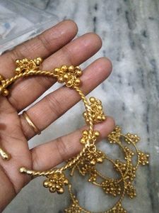 combo  Gold-Tone ghungru bengal with st