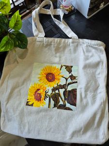 Aesthetic Ajanta Women Floral Tote Bag