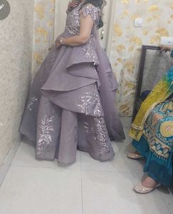 beautiful engagement gown