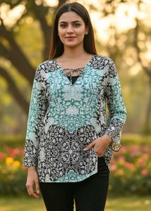 Stylish Printed Top for Women