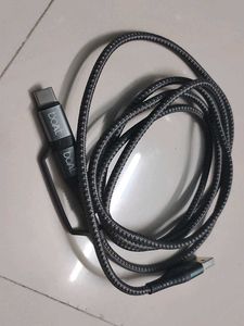 Boat USB-C and type duel Charging Cable 3A