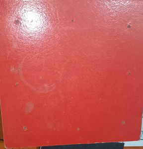 Wooden puja chauki Red color