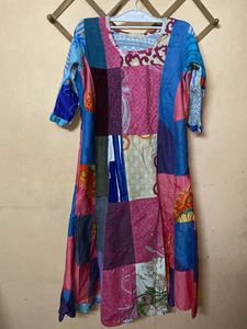 Bohemian Patchwork Dress