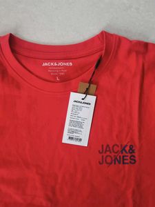 Jack &amp; Jones Red T-Shirt