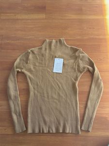Ribbed Mock Neck Sweater