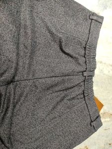 Classic warm Herringbone Pattern Pants