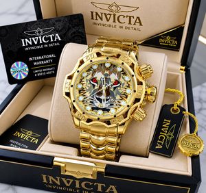 Invicta "Lion" Gold Watch