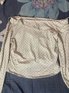 HNM polka dot top