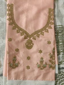 Beautiful Peach Lehenga Choli Set