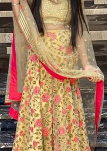 Floral Embroidered Lehenga Choli