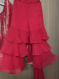 New  Kurta Set with Sharara for 6-8 y