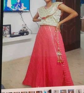 Girls' Festive Lehenga Choli