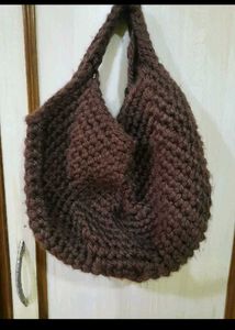 Chic Crochet Hobo Bag