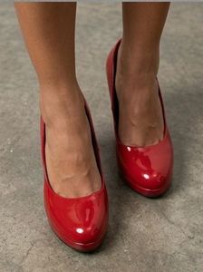 Stunning Red Patent Heels