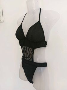 Chic Black Monokini Swimsuit