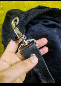 banana republic Chic Navy Nylon Hobo Bag