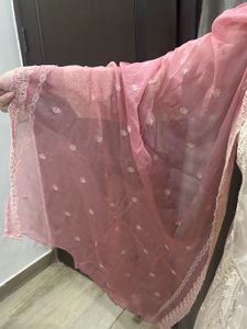 Embroidered Kurta Set with Dupatta