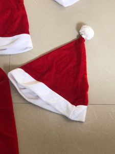 6 month baby Adorable Welwet Santa Claus Costume f