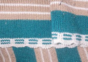 Striped  Long Sleeve sweater top