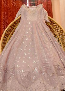 Elegant Lavender Gown