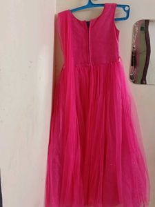 Stunning Pink Gown with Sparkle