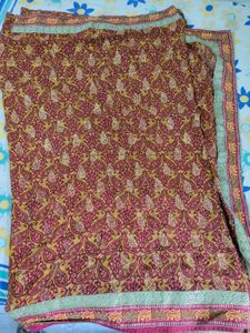 Elegant Printed Saree (Very Soft)