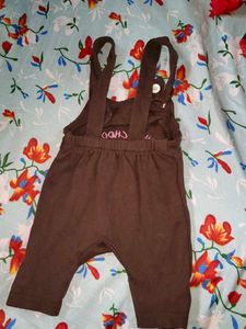 Cute Brown Train Romper