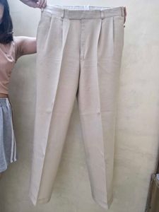 High Waisted Pleated Wide Leg Pants