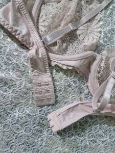 Sheer Lace Floral Bra
