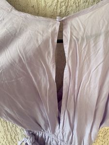 Lilac Wrap Dress