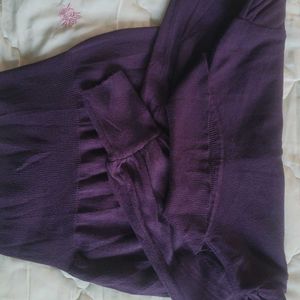 Purple Knit Top