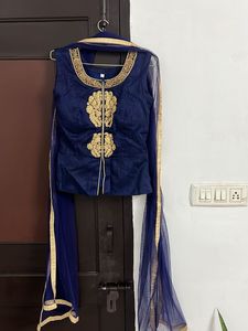 Designer lehanga choli dupatta set