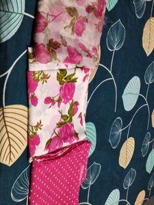Beautiful Floral Print Dress Material