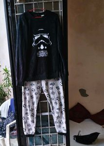 Beautiful Woolen Night Suit
