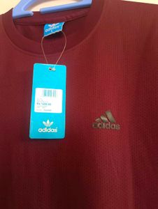 Adidas Maroon T-Shirt
