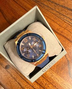 Guess Gold & Blue Watch ⭐️🎀