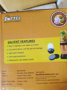 🔀✅New SOFIEL Smoothie &amp; Chutney Maker