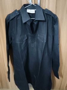 Men's Emperor Kurta - Classic Black