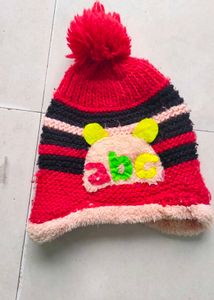 Cute Kids Winter Beanies - Set of 4