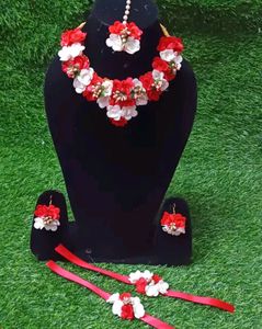 Haldi Flower Set