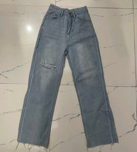 Light Wash Distressed Jeans